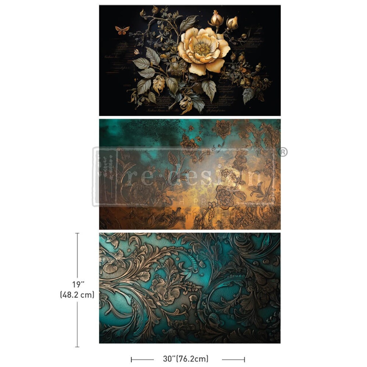 Prima Re-Design Decoupage Decor Tissue Paper-Petals Adorned
